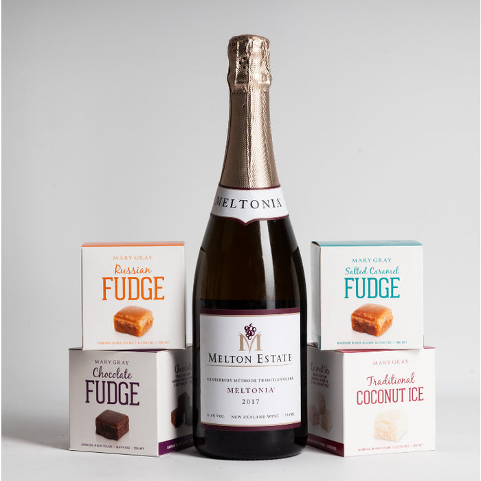 Melton Estate Wine & Mary Gray Fudge Gift Pack