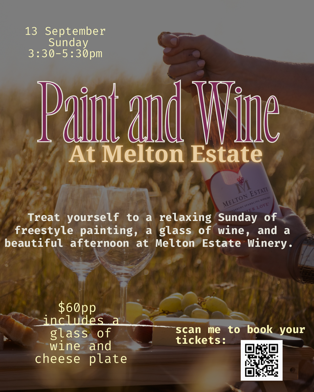 Paint and Wine at Melton Estate