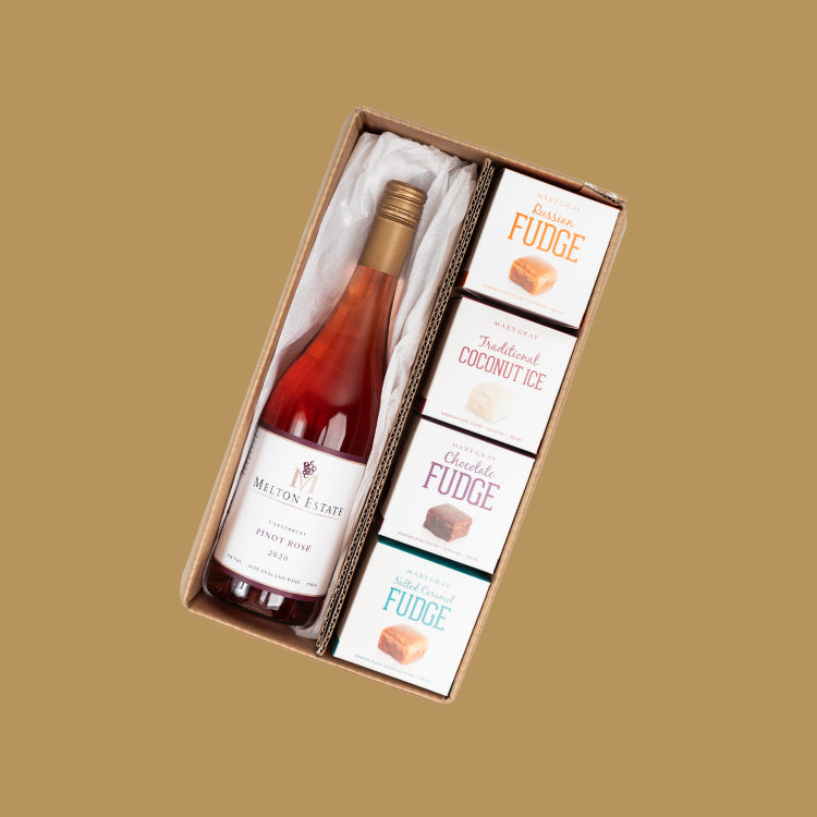 Melton Estate Wine & Mary Gray Fudge Gift Pack
