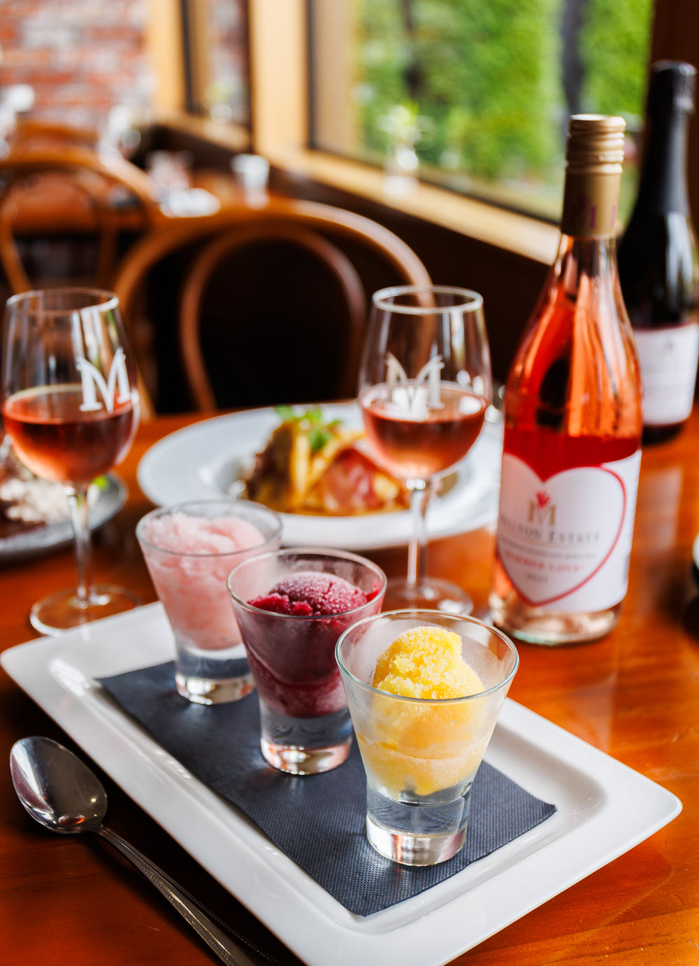 Dessert & Wine at Melton Estate